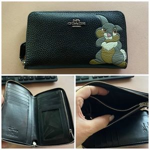 EUC Coach x Disney Thumper wallet